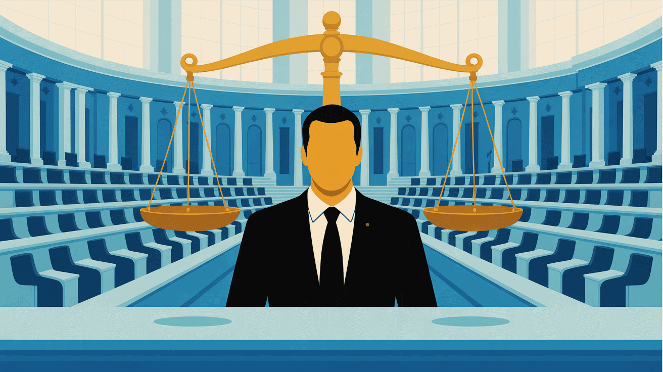 gérard larcher salaire sénat illustration vectorielle institutionnelle