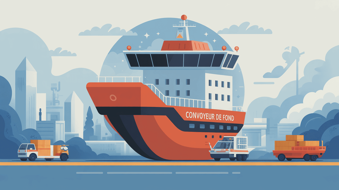 Illustration métier salaire convoyeur de fond fourgon agents sécurité