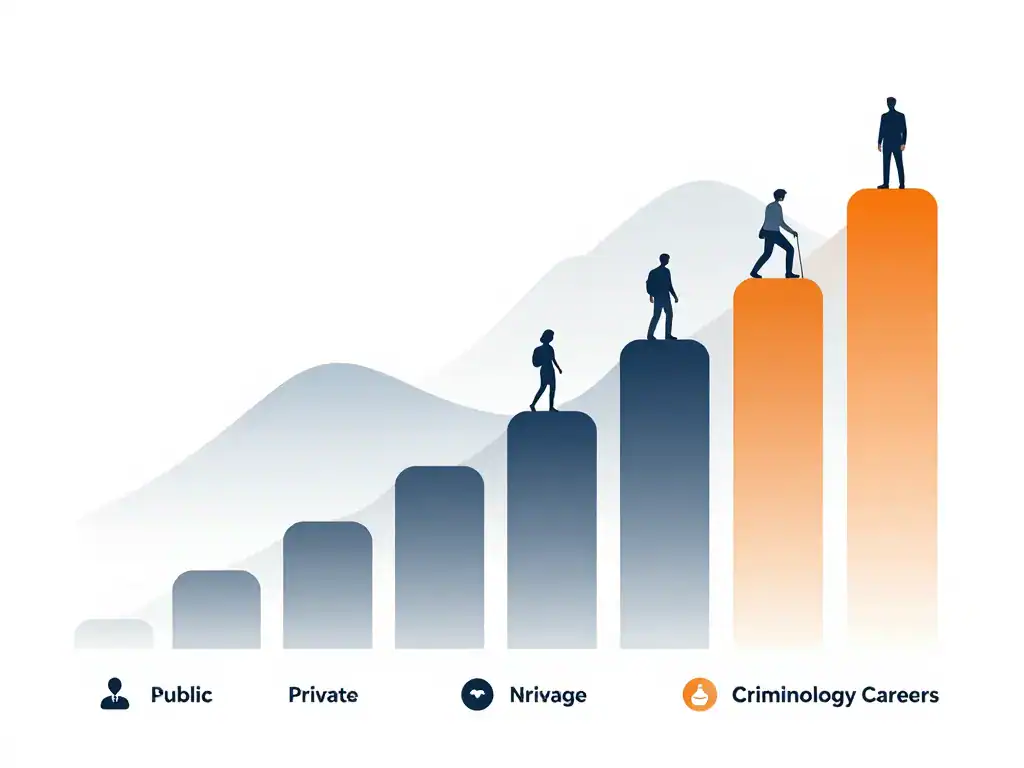 Différents niveaux de salaire criminologie secteur public privé associatif