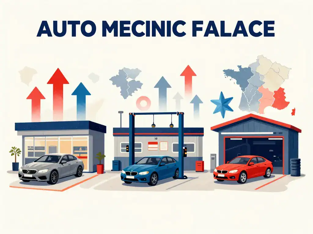 Illustration facteurs salaire mecanicien auto France