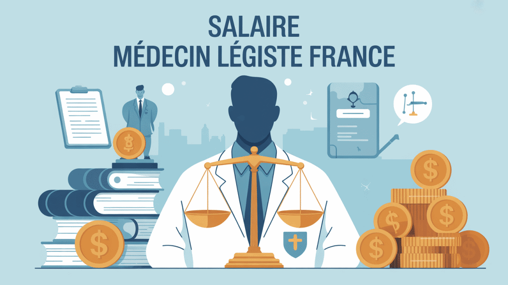 illustration salaire medecin legiste France et carrière