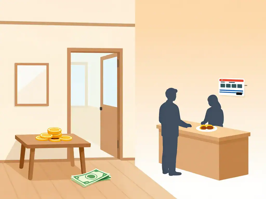 salaire moyen au japon coût de la vie illustration appartement