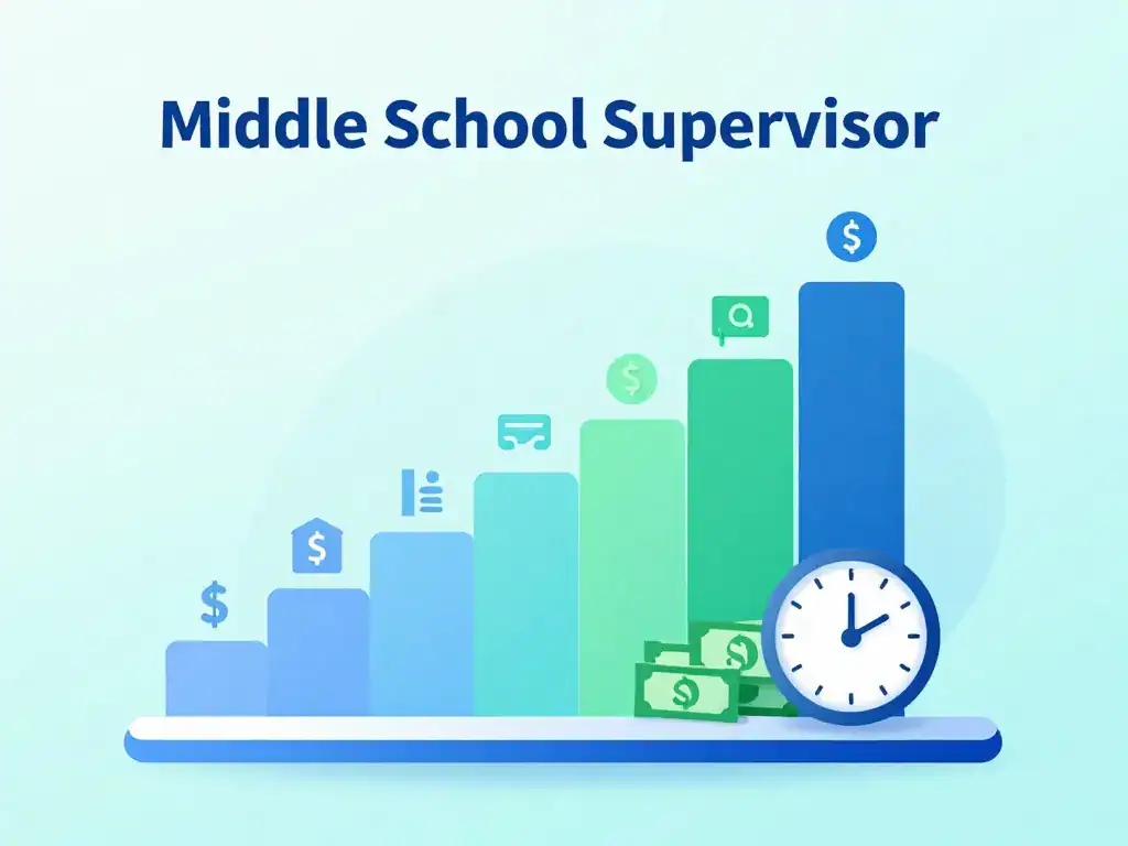 graphique salaire surveillant collège temps plein partiel