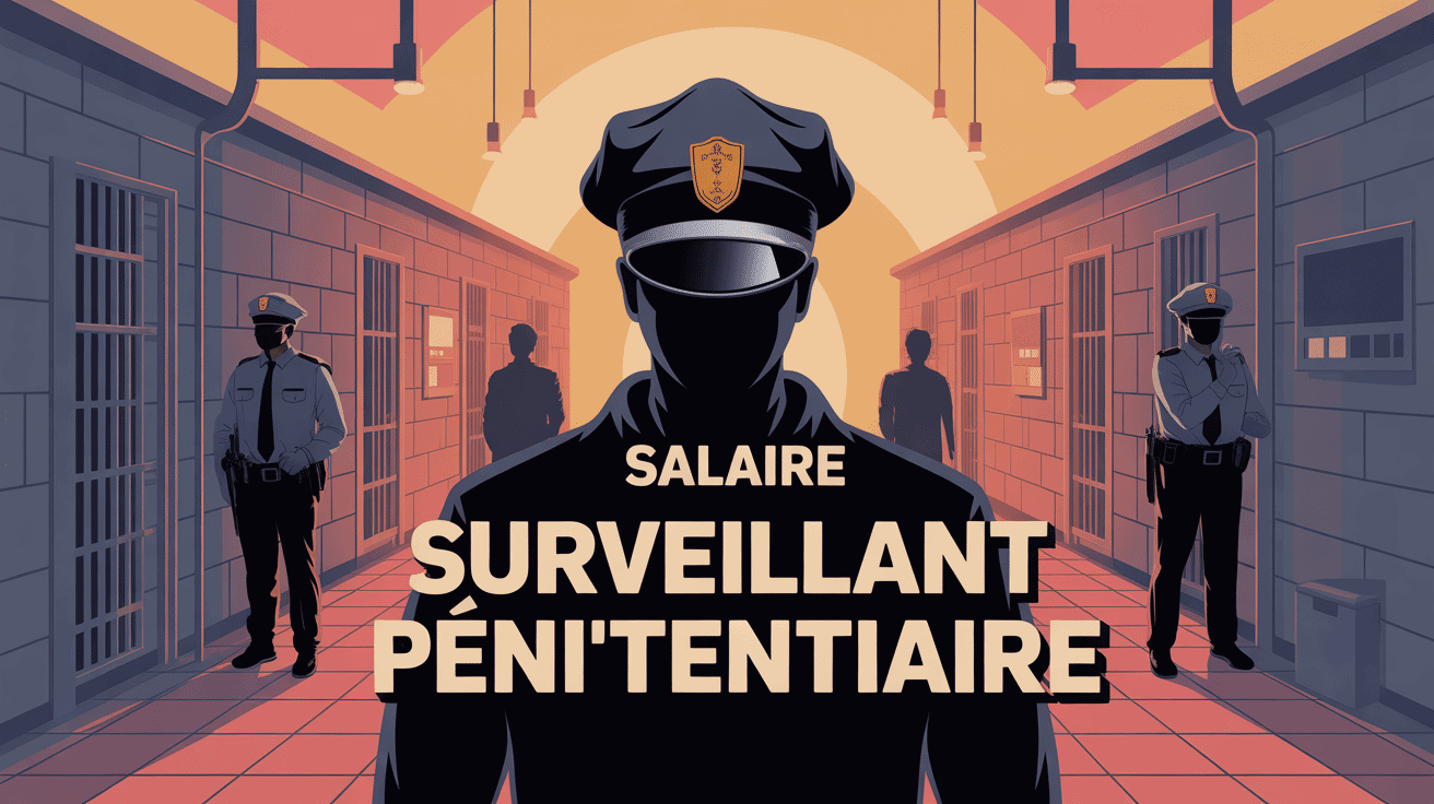 illustration salaire surveillant pénitentiaire sécurité et évolution
