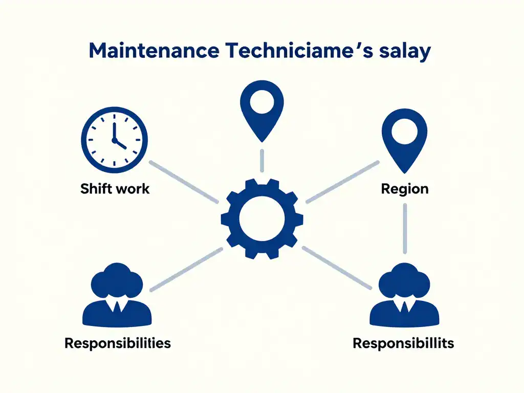 facteurs impactant salaire technicien de maintenance