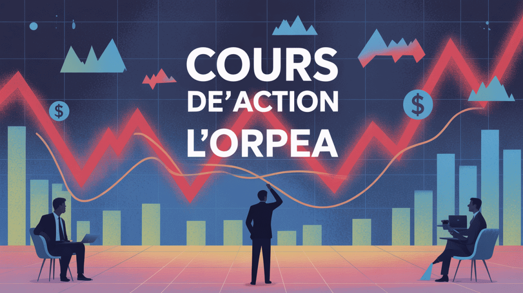 cours de l action orpea illustration volatilite