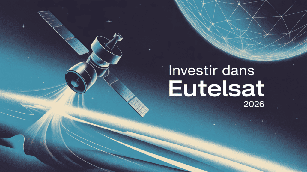 Faut il investir dans Eutelsat illustration centrale satellite haut débit 2026