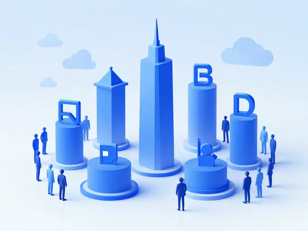 Visuel groupes principaux liste banques en France