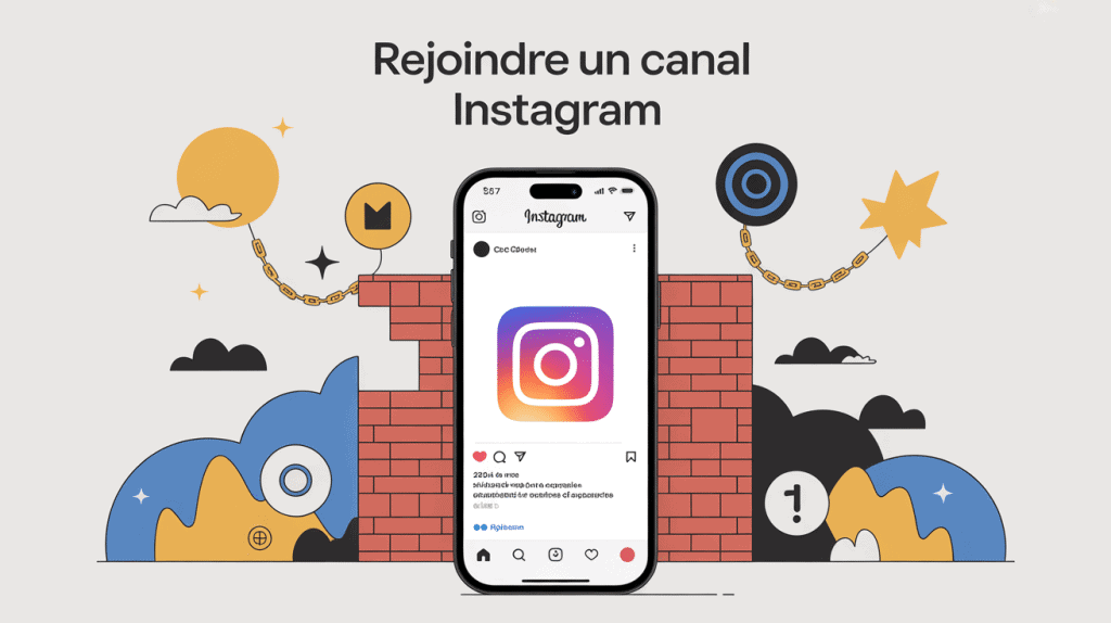 pourquoi je ne peux pas rejoindre un canal instagram illustration accès et blocages