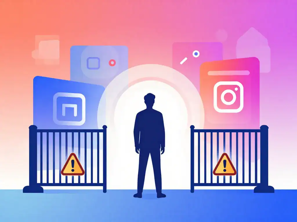 pourquoi je ne peux pas rejoindre un canal instagram blocages courants illustration