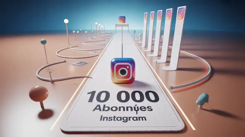 10 000 abonnés Instagram : cap de croissance