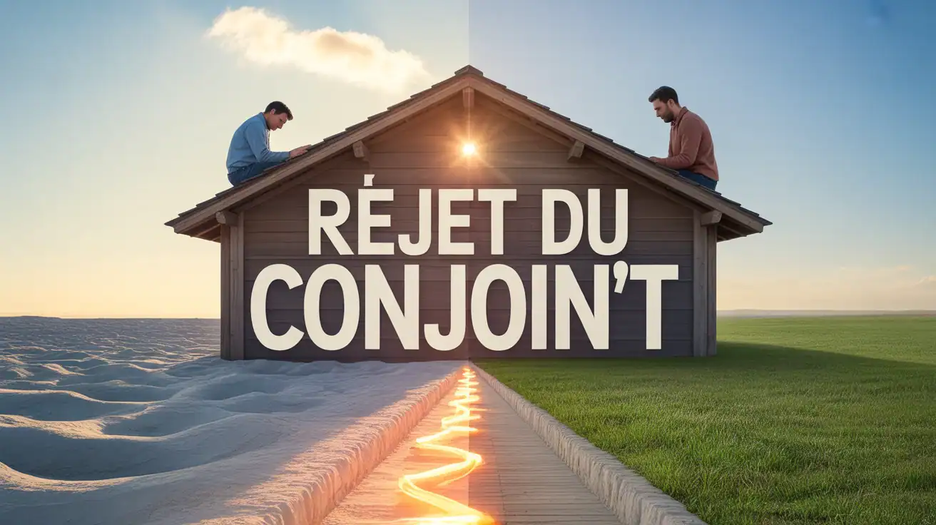 Illustration burn-out et rejet du conjoint