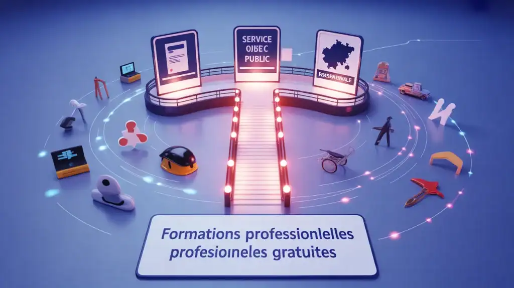 Formations professionnelles gratuites via dispositifs publics