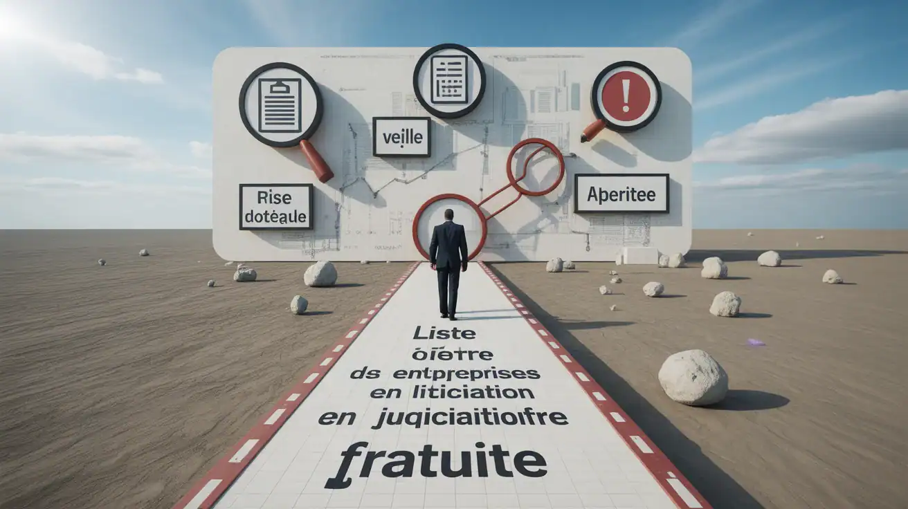 Liste des entreprises en liquidation judiciaire gratuite