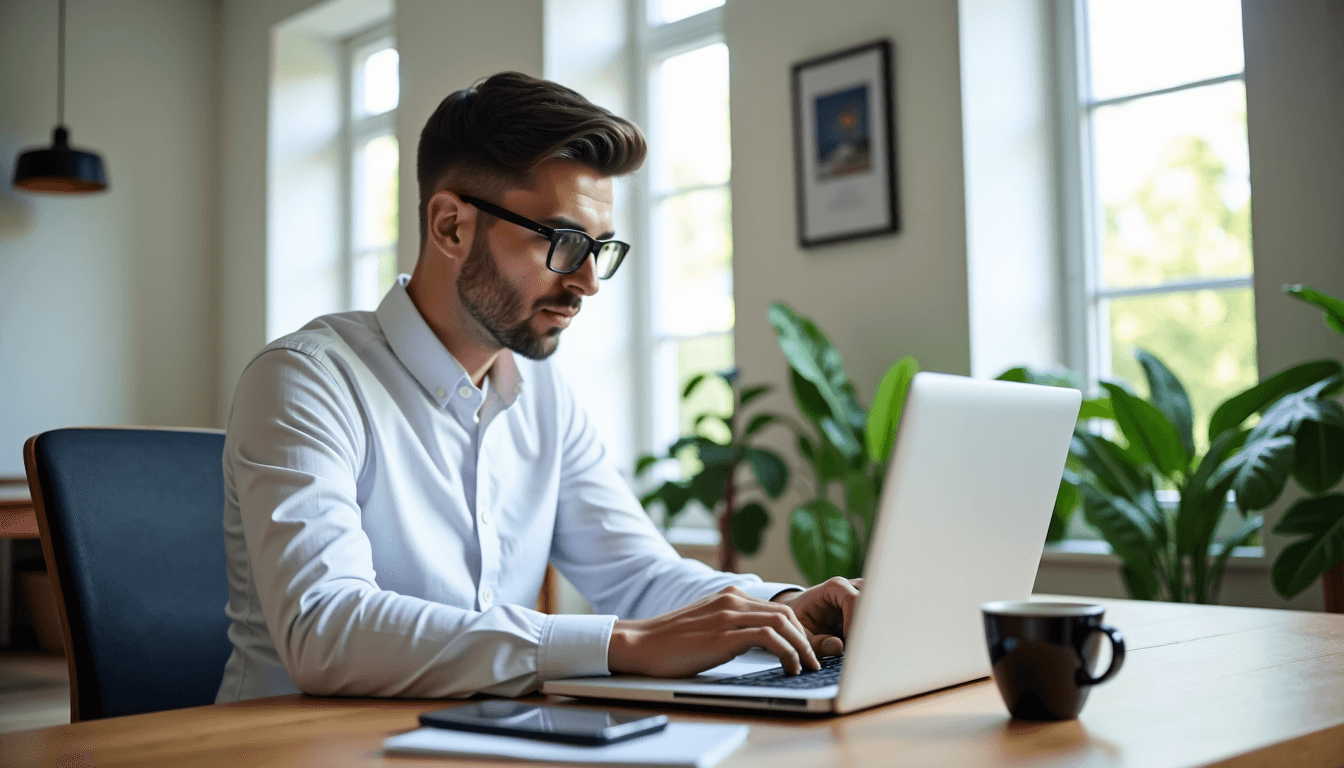 se former en ligne avec un job à temps plein — assurez-vous d'avoir une bonne connexion internet, un ordinateur
