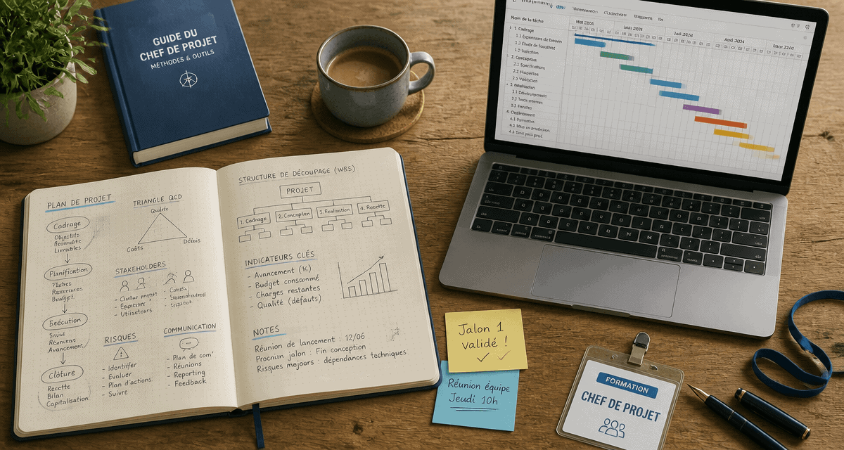 formation chef de projet bureau gestion