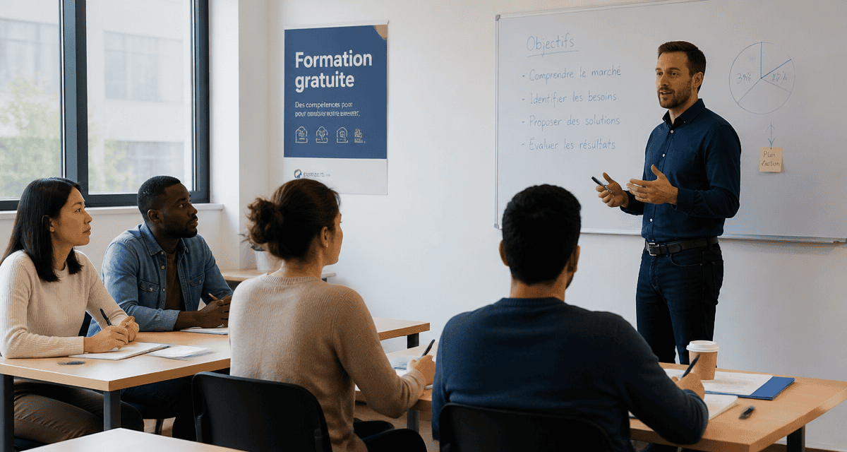 formation gratuite pour les sans papiers en groupe