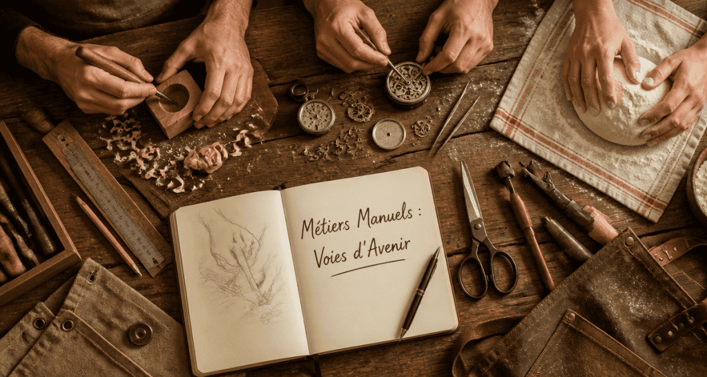 Atelier métier manuel mains outils