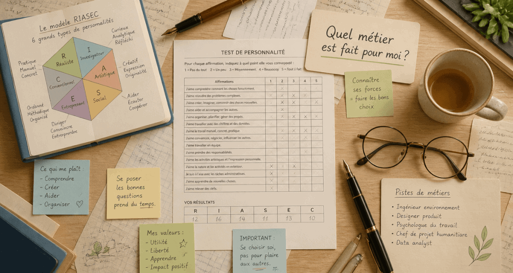 quel metier est fait pour moi test bureau