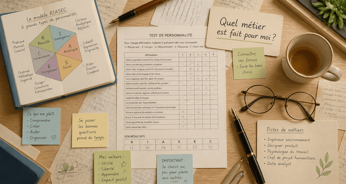 quel metier est fait pour moi test bureau