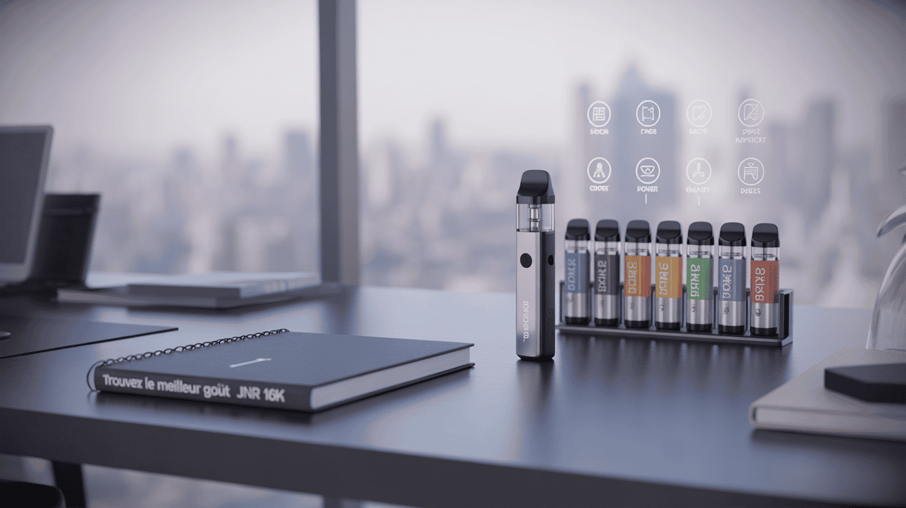Meilleur Goût JNR 16K Pour Votre Vape