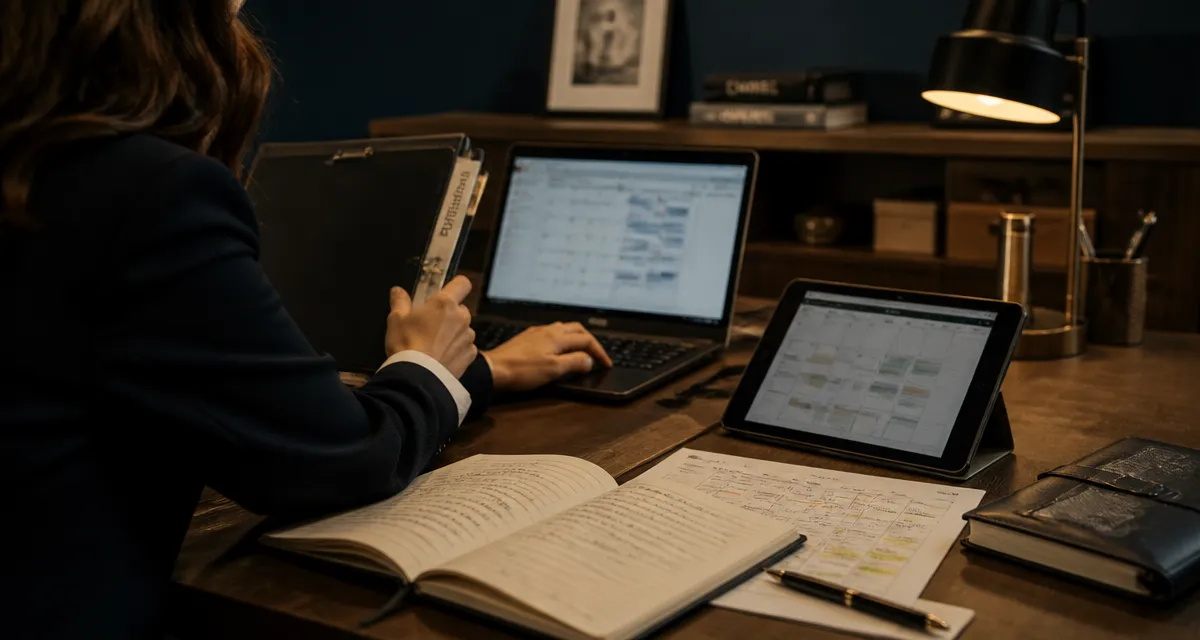 Compétences assistante de direction : planification et organisation au bureau