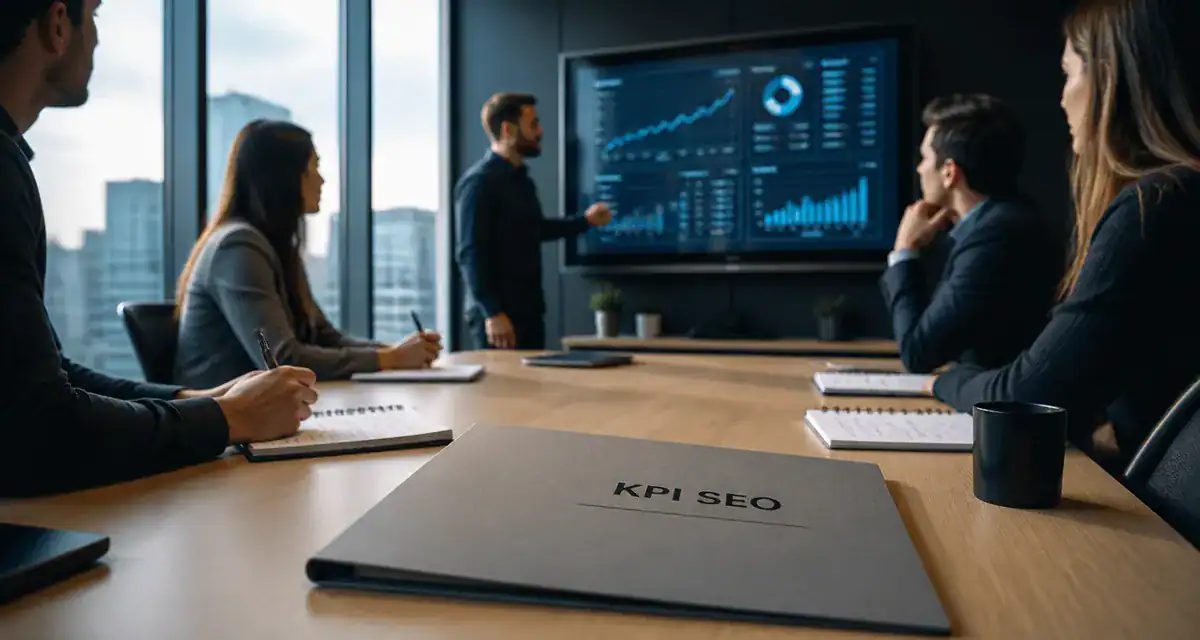 kpi seo présentation équipe