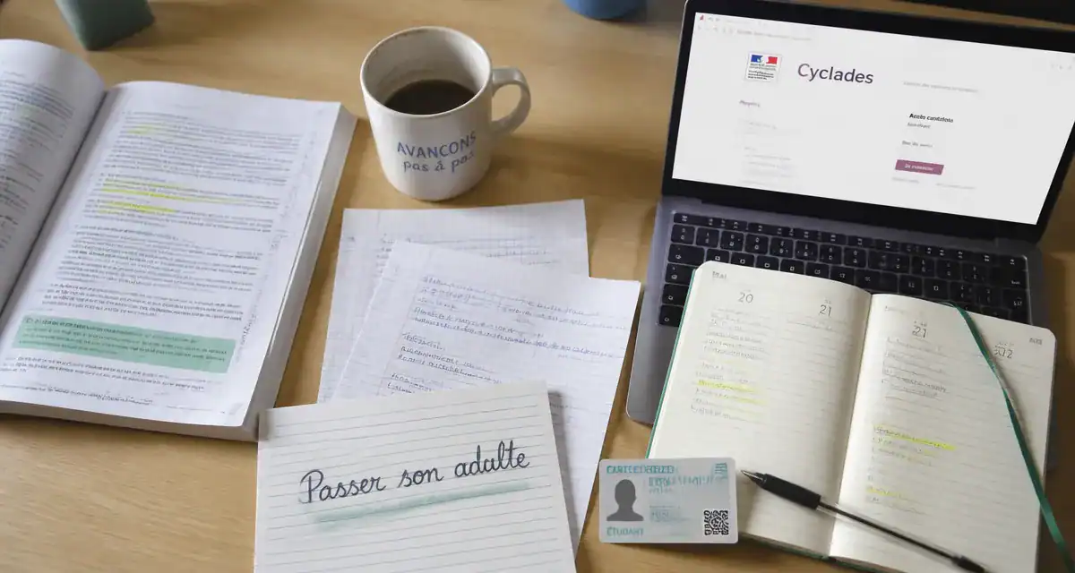 passer son bac adulte bureau révision cyclades