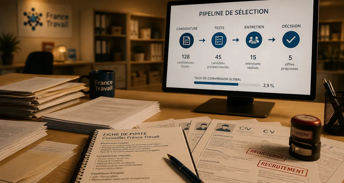 Pôle emploi recrutement conseiller : étapes et soft skills France Travail
