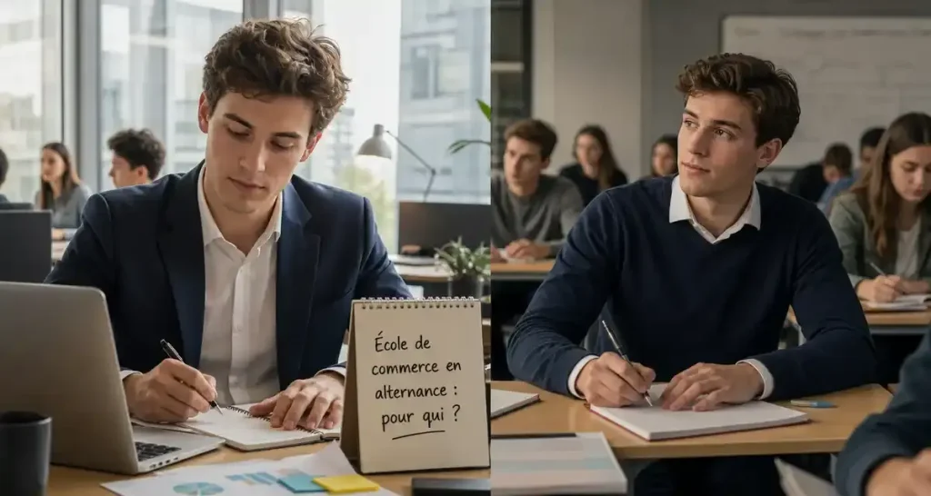 École de commerce en alternance : pour qui ?