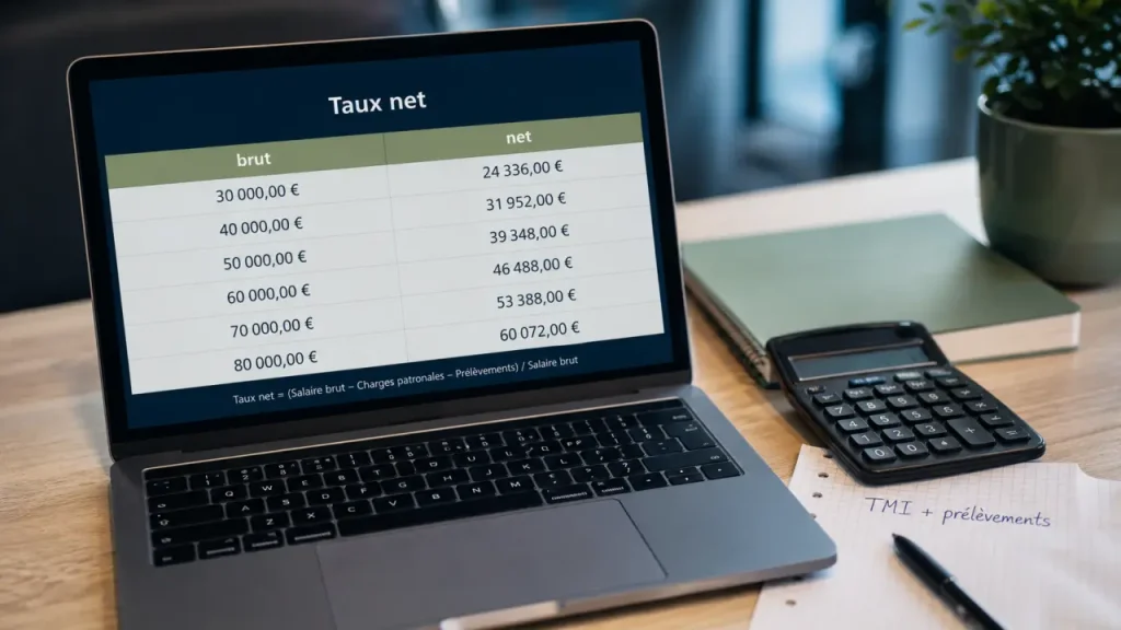 3,10 % affichés, 2,57 % ou 1,64 % perçus : convertir un taux brut en net pour votre épargne