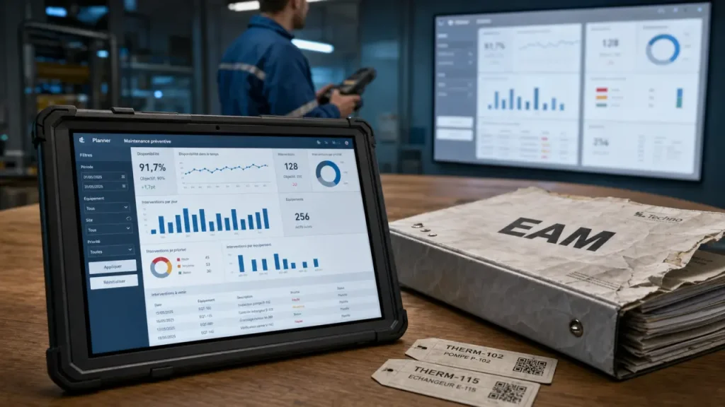 Enterprise Asset Management : réduire les arrêts coûteux, maîtriser l’IT et sécuriser les actifs