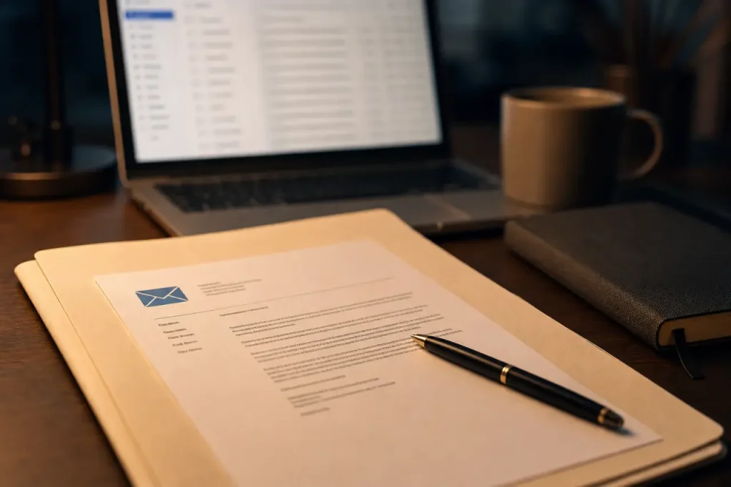 8 exemples de mail professionnel à adapter pour la prise de contact, la relance et la candidature
