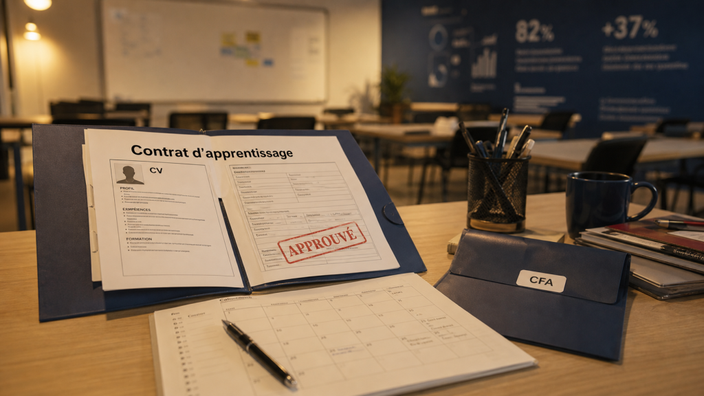 Métier apprentissage : contrat d’apprentissage avec premier contrat