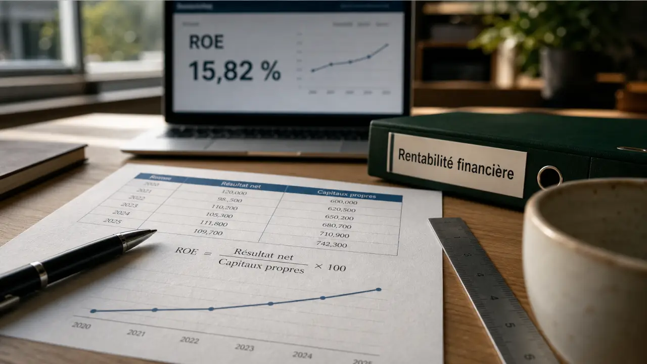Rentabilité financière formule : ROE, résultat net et capitaux propres