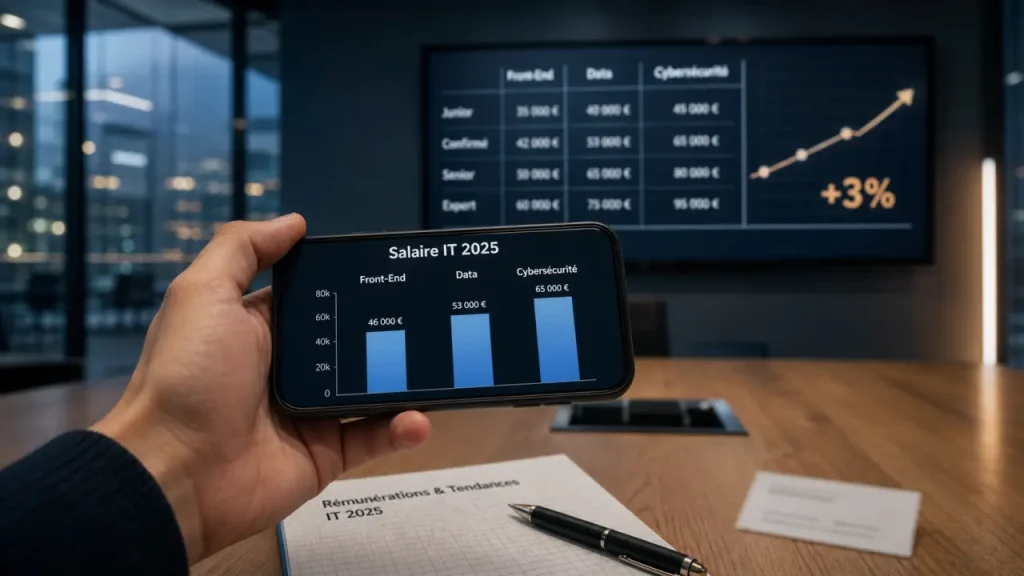 Salaire en informatique : cloud, data et cybersécurité paient le plus en 2025