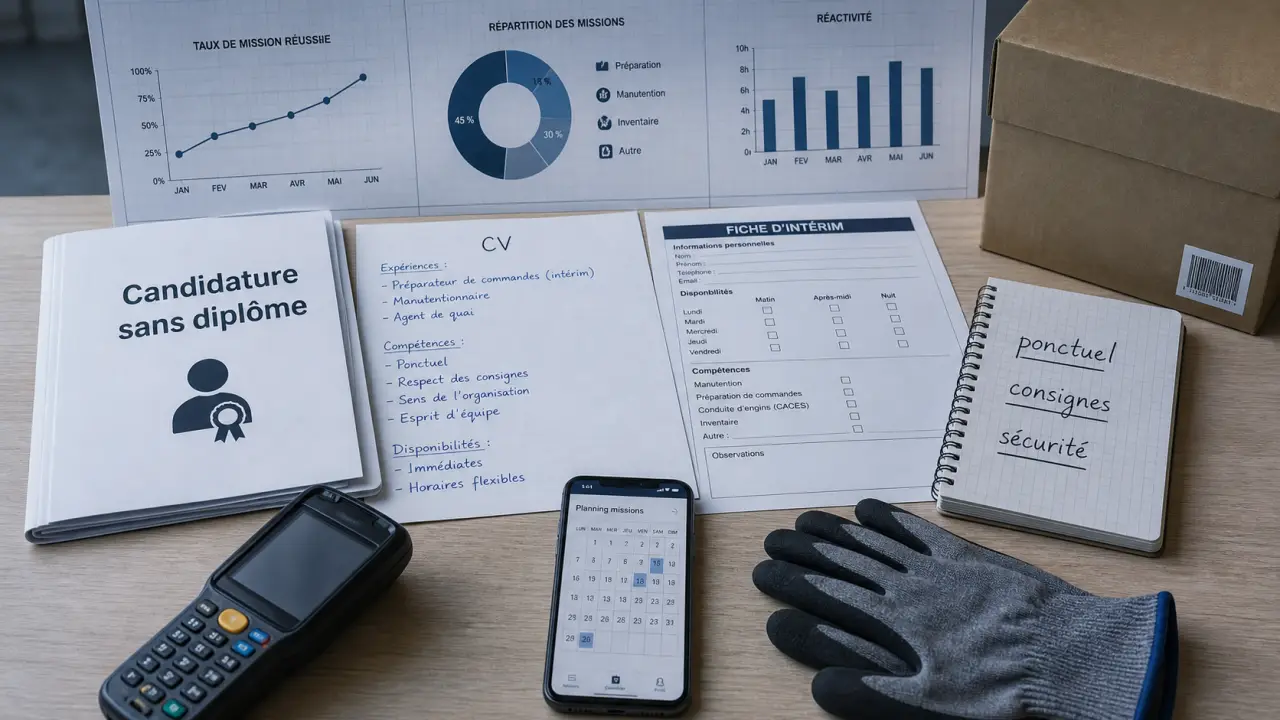 Trouver un travail sans diplome : secteurs, aides, erreurs à éviter