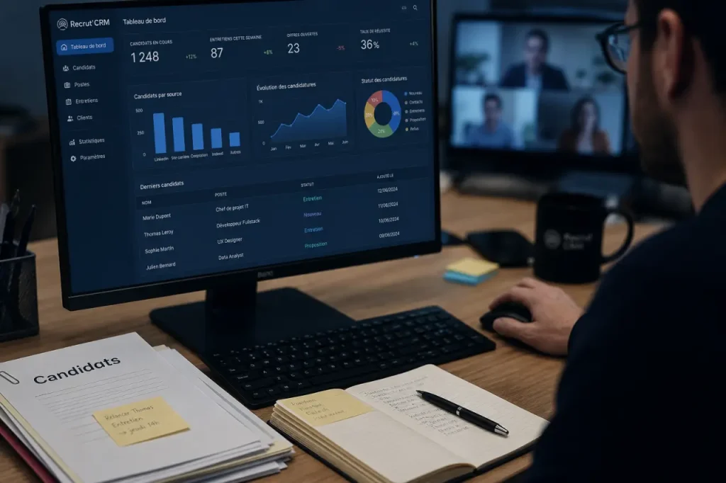 CRM recrutement : viviers, ATS et reporting, les trois leviers à comparer avant de choisir