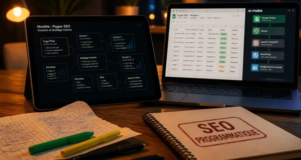 SEO programmatique : automatisez 1000 pages en 5 heures sans coder