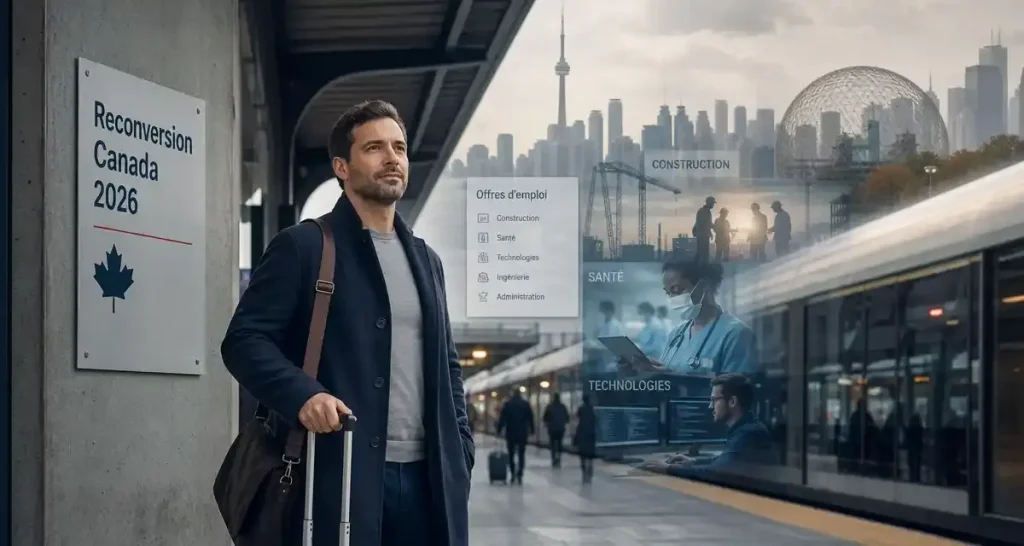 Reconversion professionnelle vers le Canada : les métiers et démarches qui marchent vraiment en 2026