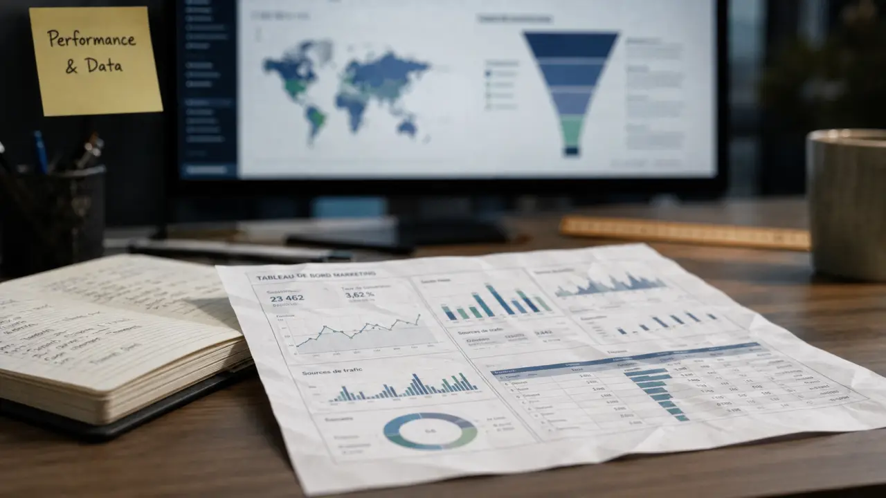 Les métiers du marketing les mieux payés : data, e-commerce et direction, tableau de bord marketing