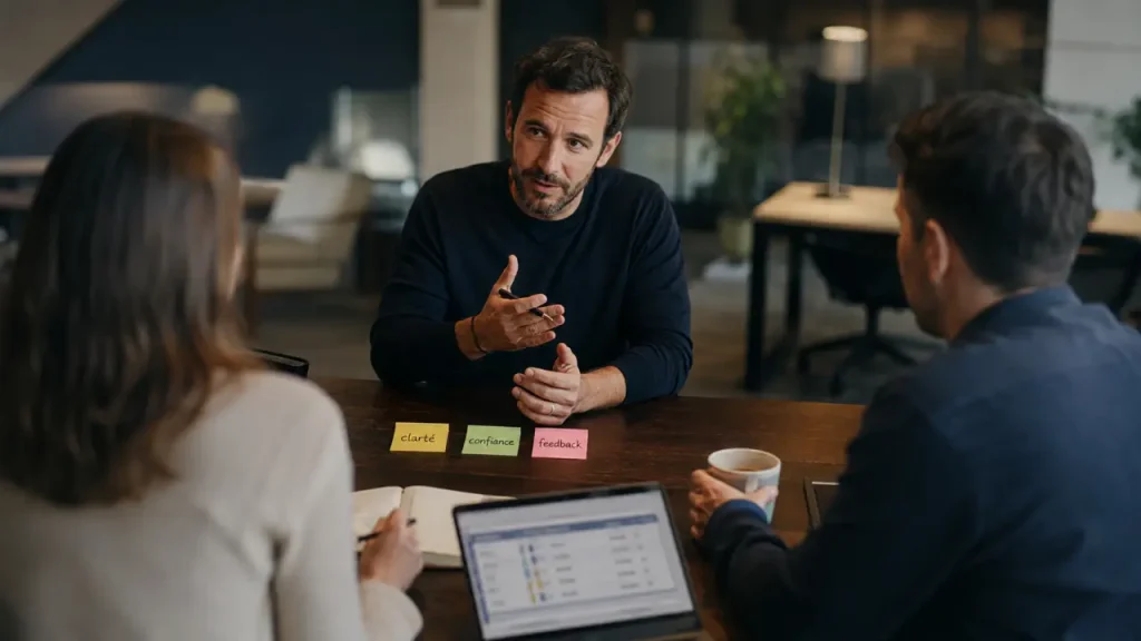 Qualités du manager : écouter, décider et déléguer sans perdre le collectif
