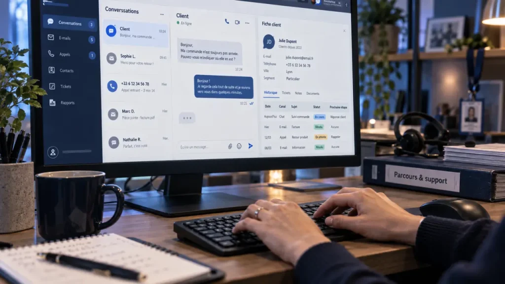 Le service client efficace repose sur 4 repères : clarté, continuité, suivi et conformité