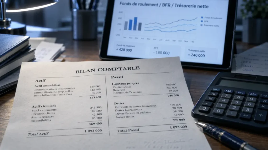 Bilan comptable : pourquoi une trésorerie solide peut cacher une fragilité