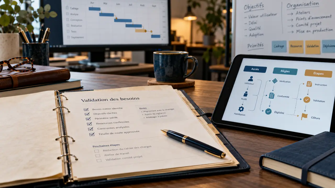 Développement application métier : sur-mesure décidé avant de coder