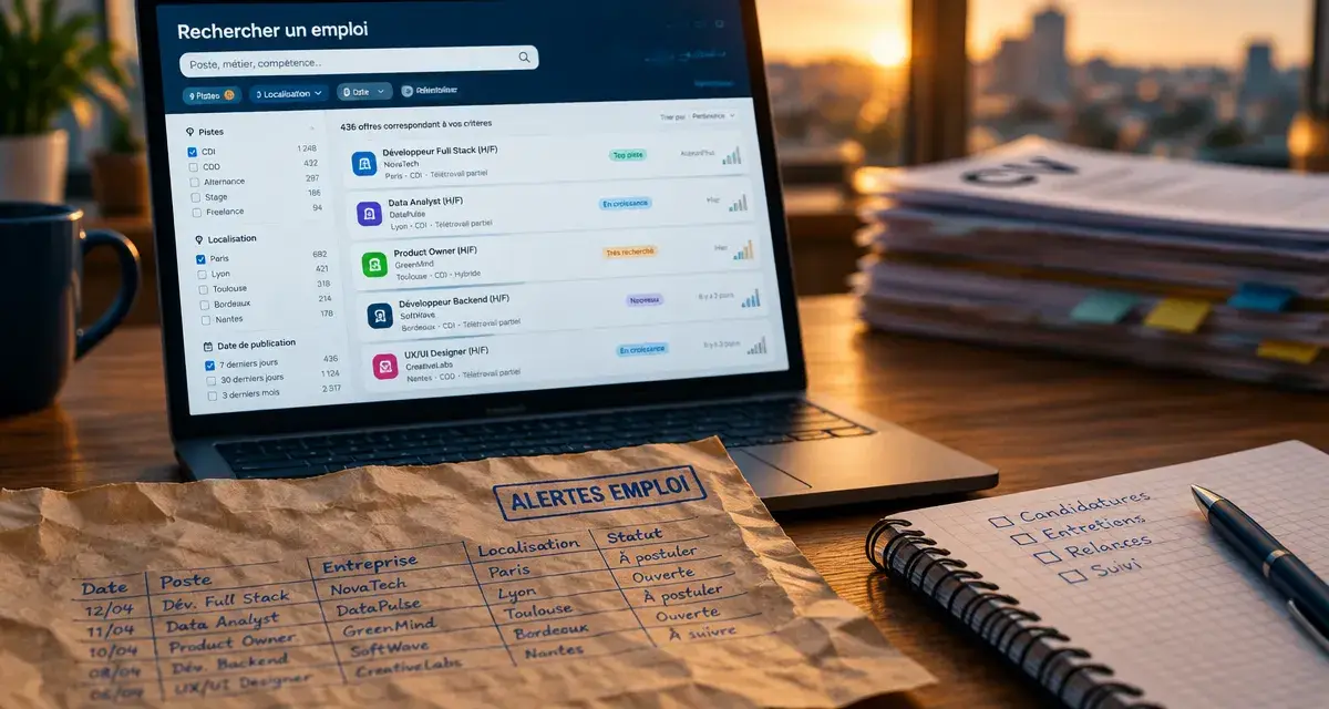LinkedIn emploi : offres ciblées et alertes emploi