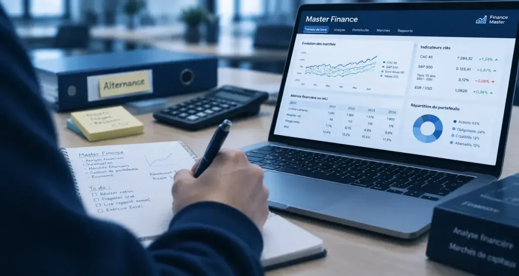 Master finance en alternance : le programme, les débouchés et les critères qui comptent